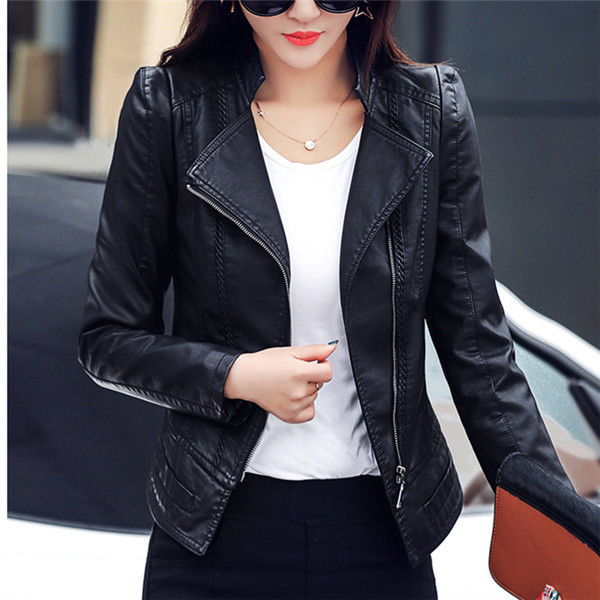 等我发工资了，一定要买这件“皮衣外套”，十件风衣都抵不上它美