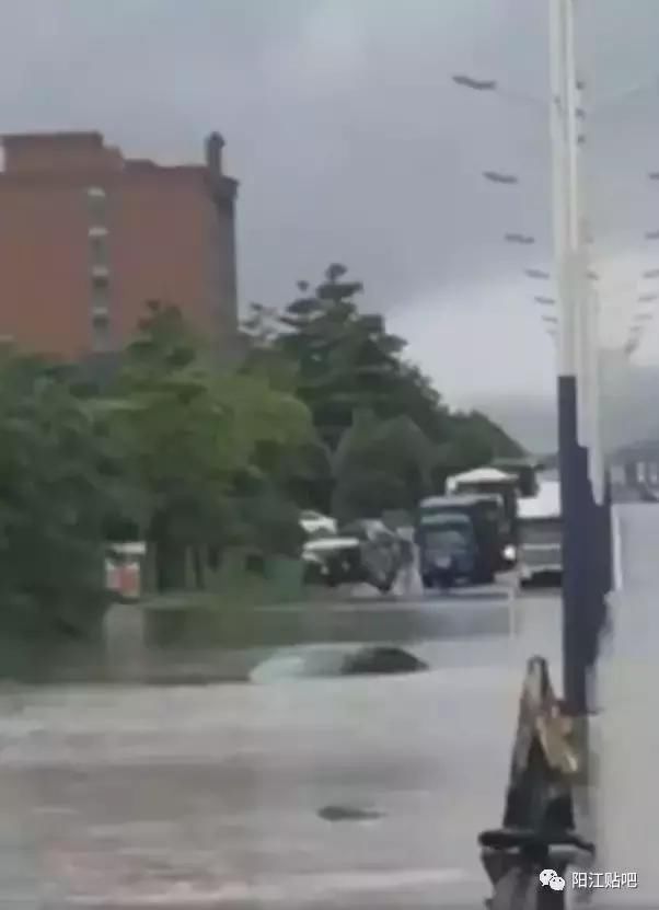 暴雨黄色预警第8号台风来啦?醒鸡阳江的 水浸