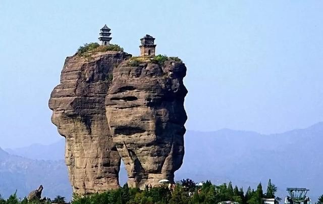 至今连专家都无法解释的中国古建筑 河北双塔山