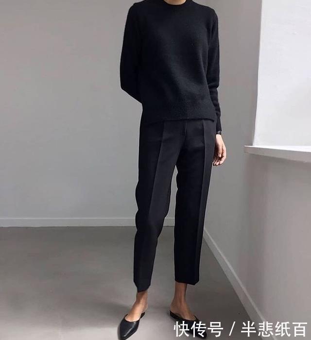  显瘦■除了阔腿裤，这条裤子更时髦显瘦，简直就是“遮肉”神器！