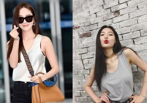 泫雅郑秀妍,同穿吊带背心,谁才是性感女王?网友:短裤赢了!