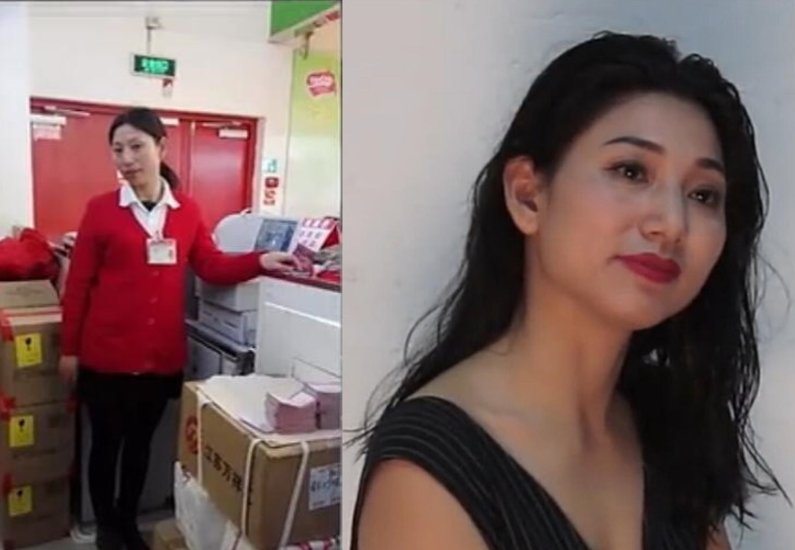 镜头下:普通工人化妆前后对比强烈 劳动人民果然最美