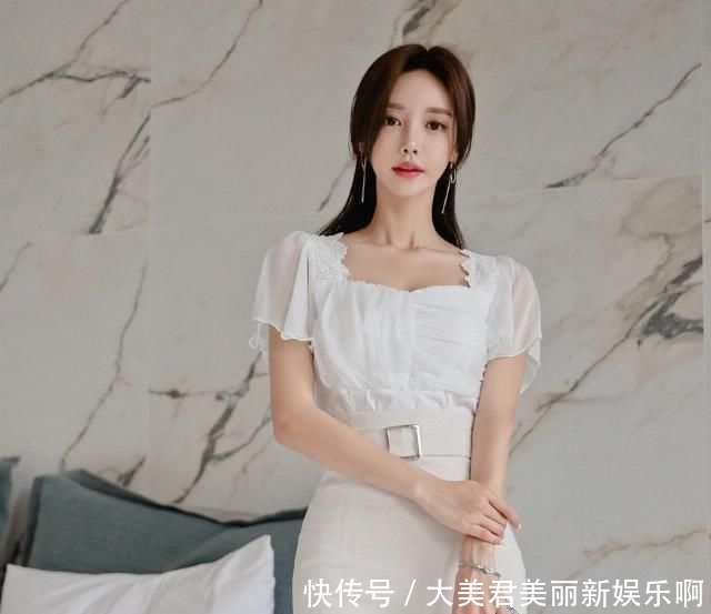 【透纱】孙允珠-清纯花蕾优雅透纱鱼尾裙鉴赏
