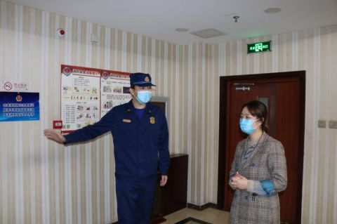  「场所」怀柔消防夜查定点医学观察集中隔离场所排除火灾隐患