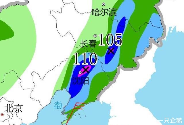 辽宁 吉林注意！台风雨确定来袭！大到暴雨大暴雨将侵袭下列区域
