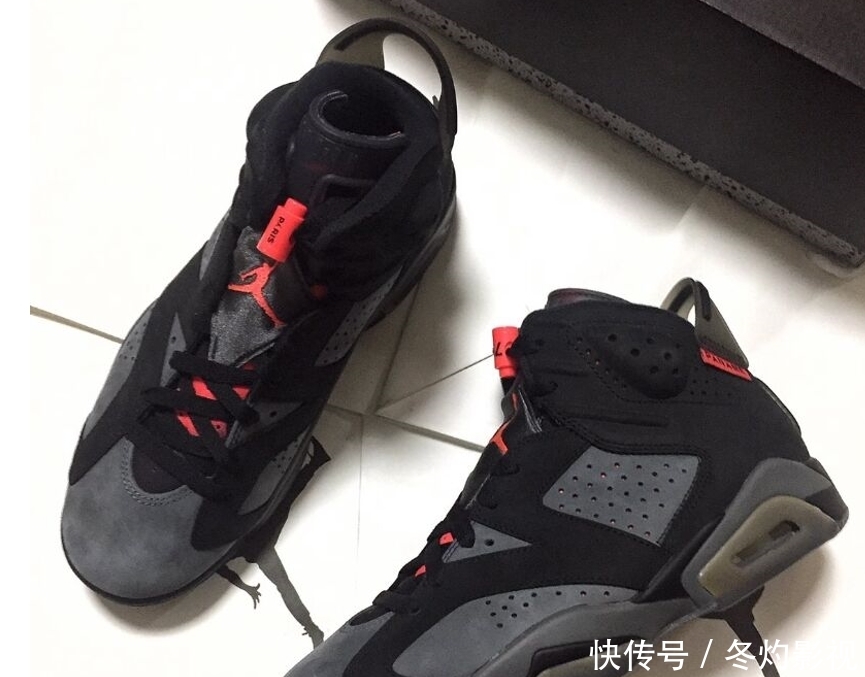 『联名』细节满满的Air Jordan 6 PSG “大巴黎”,是你喜欢的联名款吗?