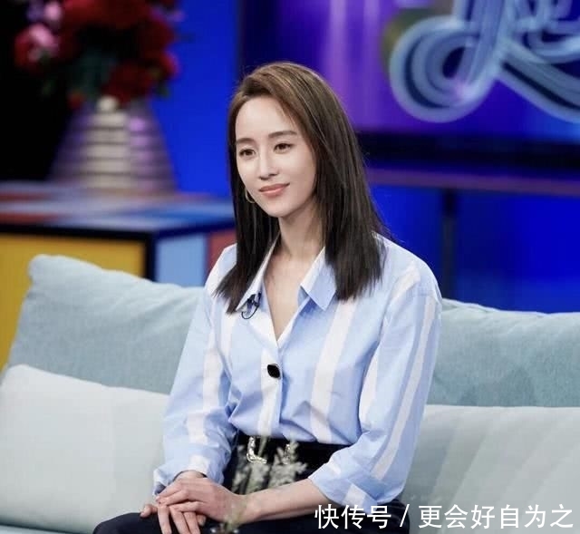 『设计』张钧甯美得真让人嫉妒!穿条纹衬衫配9分阔腿裤,自带高级感炸裂