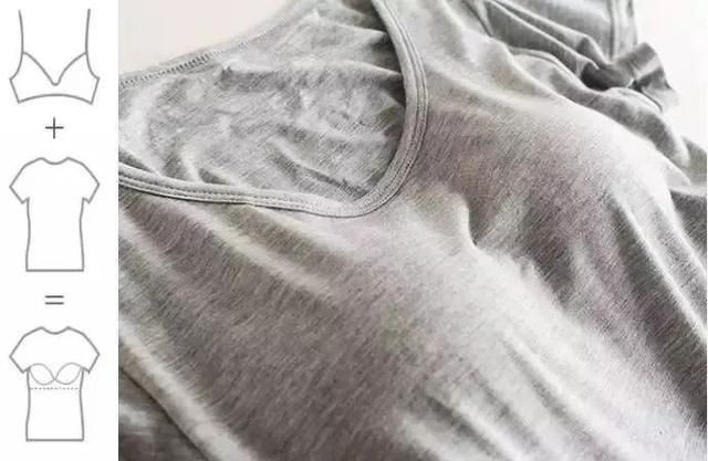 日韩妹子人手一件的神装BraT，夏天不穿内衣也敢上街逛!