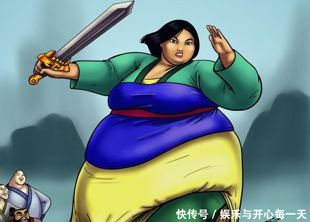 当迪士尼公主们吃成大胖子后，谁最丑呢，你猜