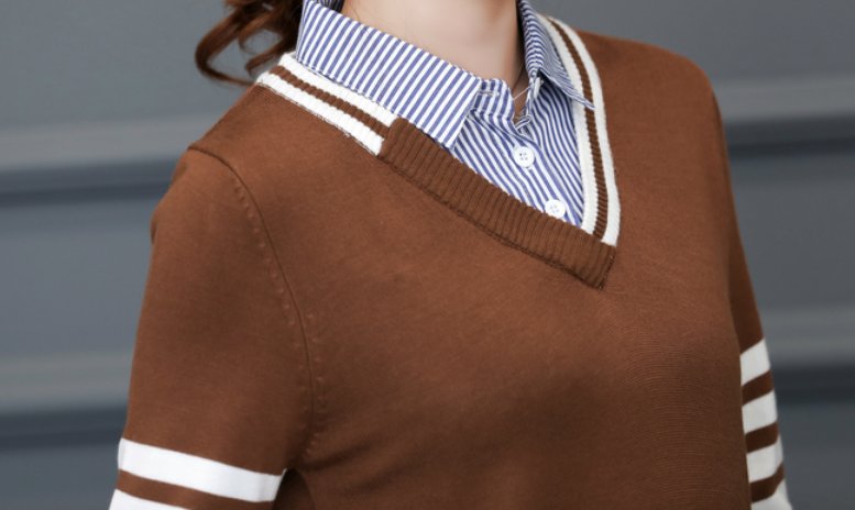 刚上新的秋款小衫!一款比一款有女人味，48岁妈妈穿，美的惊人