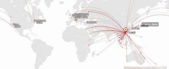 我国主要城市国际直飞航线排名：谁才是真正的国际航空港