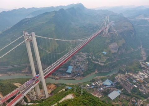 视窗 | 川黔大通道赤水河红军大桥全面建成