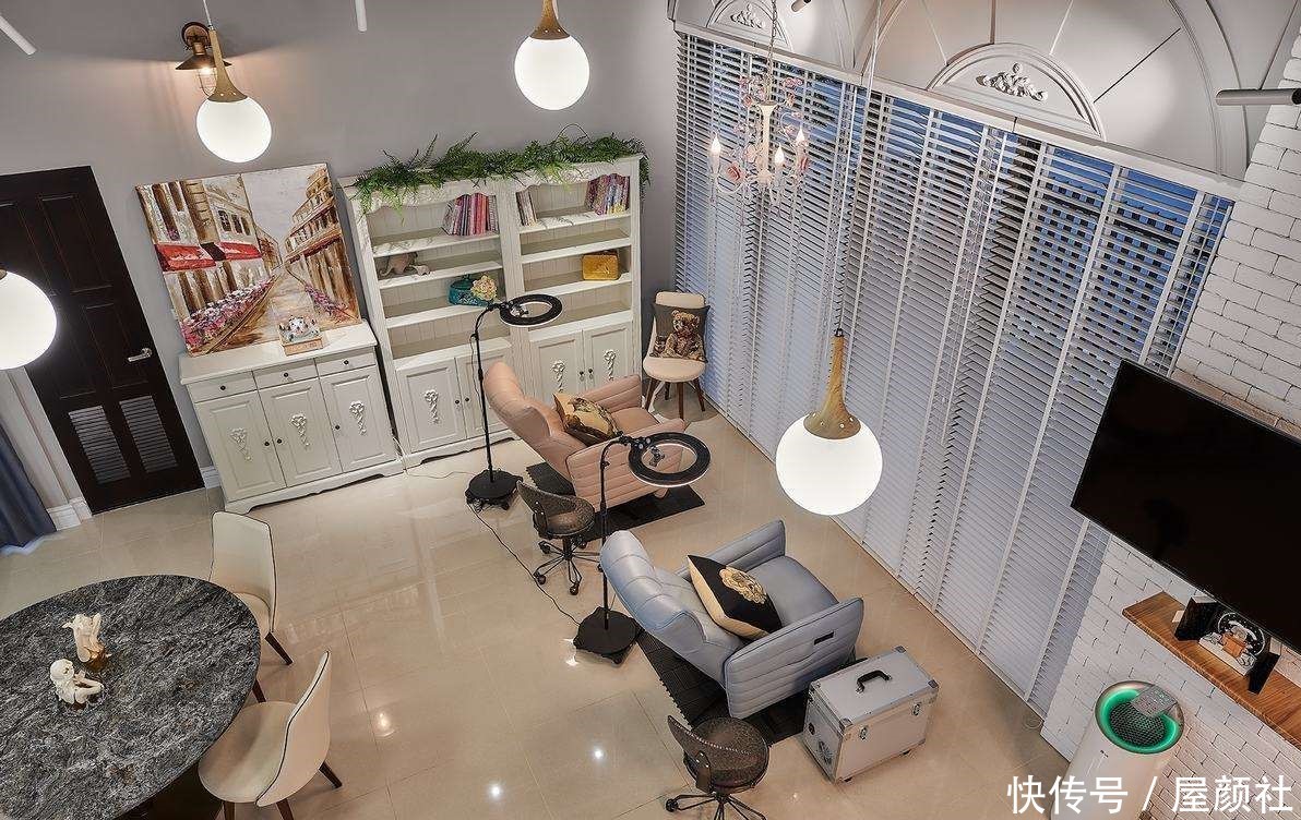 「空间」台湾美甲修眉工作室,时尚混搭随心而美好,看完莫名好心情
