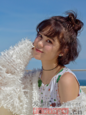 六款超美花苞头 教你如何扎出更时尚