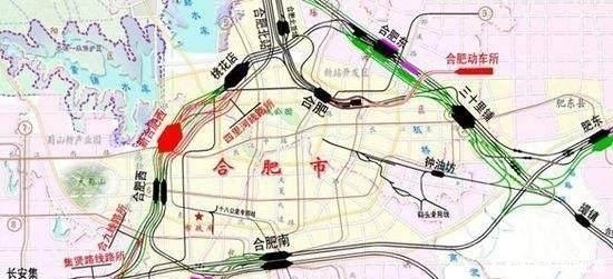  #六安#合肥有高铁南站, 为什么还有那么多高铁从合肥站走?