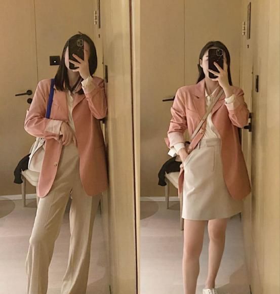  [女生]适合轻熟女生的知性通勤风穿搭,简约而不单调,可温柔可大气