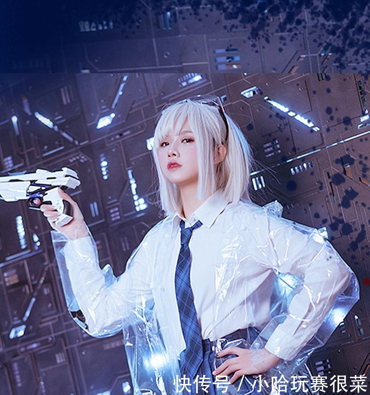 『保鲜膜』“JK+保鲜膜”的穿法有多惊艳?乖巧又帅气,女生看了都会沦陷!