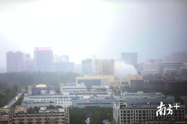  「图集」图集｜能见度2公里以下，深圳晚高峰迎来雨雾天气