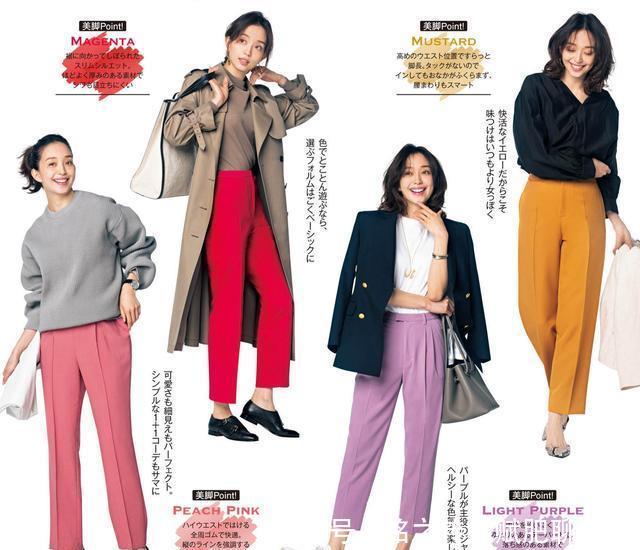 『时髦』春季单品的配色思路:彩色怎么搭,才显精神又时髦?