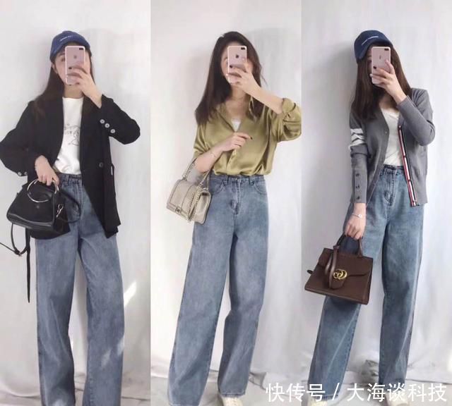  「一看」一种“牛仔装”,27天穿搭不重复,满足春天所有出入场合,一看就会