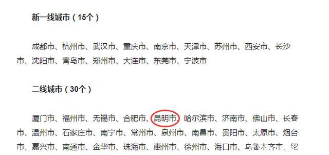 #称为#东莞都上了！昆明为什么还不能称为一线城市