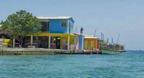 世界上最拥挤的小岛 仅半个足球场大 住了1200人