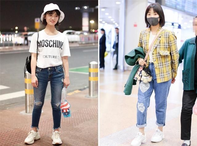 又被《流星花园》里杉菜的穿搭雷到?穿起私服的沈月很会扬长避短