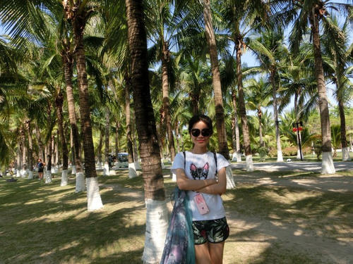 水清沙白的他乡——三亚。