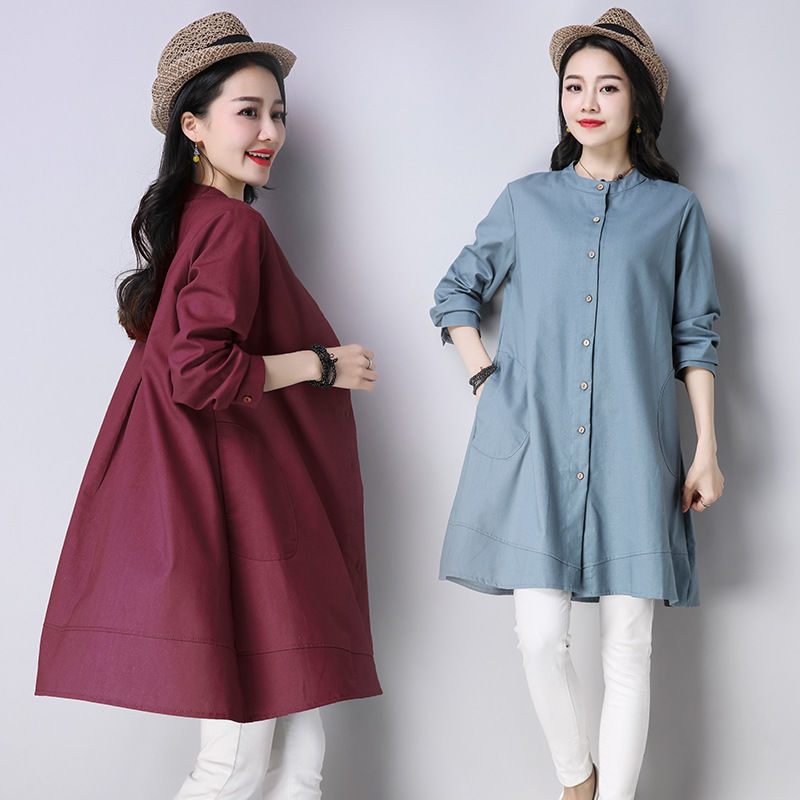 矮个子的女人就是美!穿这些棉麻小衫配短外套,比1米7还好看