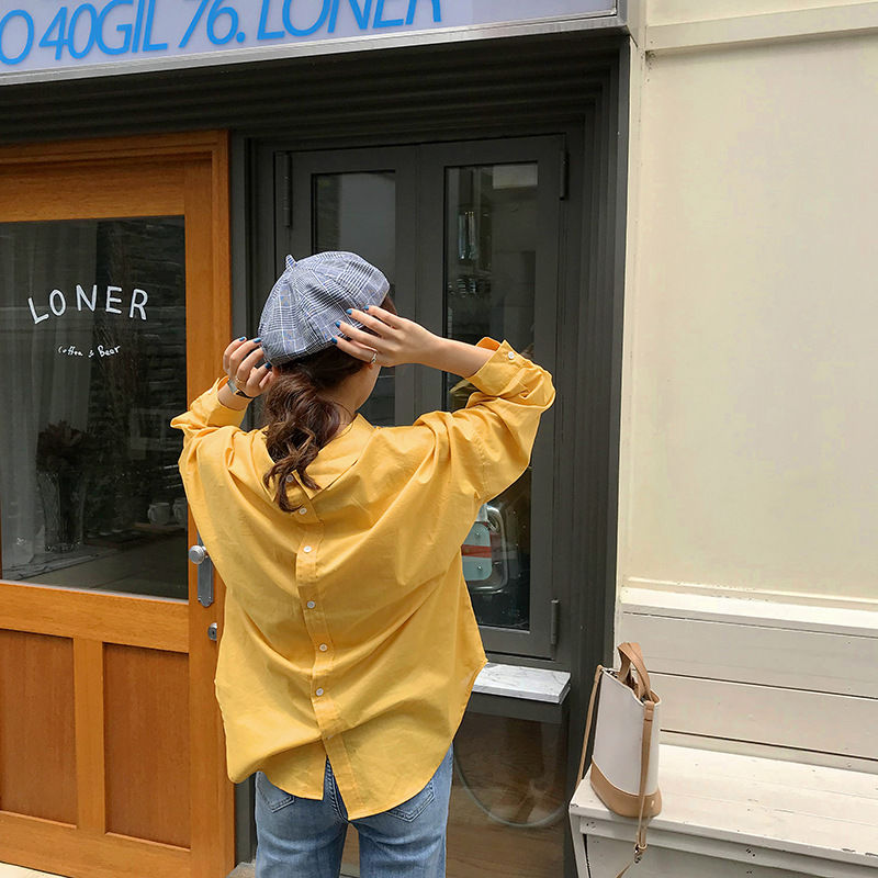 女神不一定要长得多好看,穿这些衬衫,真的美翻整个秋季