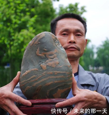  【姚茂成】农民7年前捡了一块6公斤石头 博览会上叫卖600万