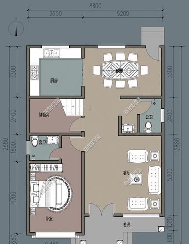  建筑@有鸡有鸭有菜园, 这才是真正的农家院, 5套别墅图纸分享