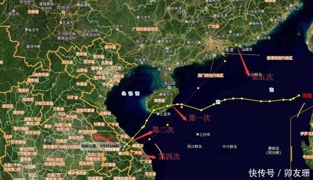  台风■94W编码！14号台风三次登陆进行“180度大转弯”，第五次