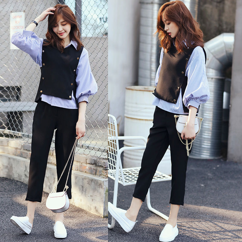 天呐!老婆穿上今年流行的小香风套装，年轻又好看，美若天仙