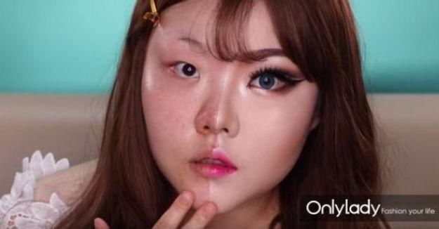 各国网红化妆前VS化妆后,日本大妈变萝莉,看韩国的感觉被骗了!