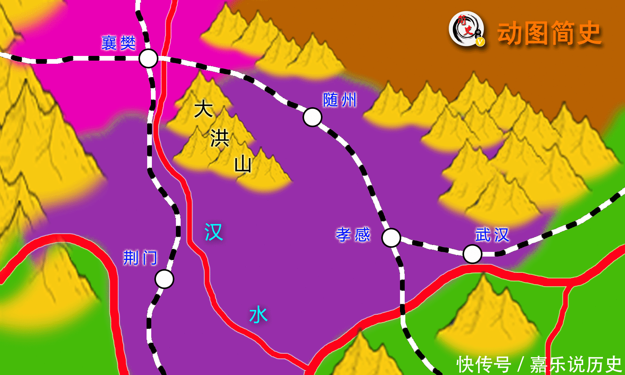 周楚双王时代:图解南阳盆地与江汉平原的千年对决