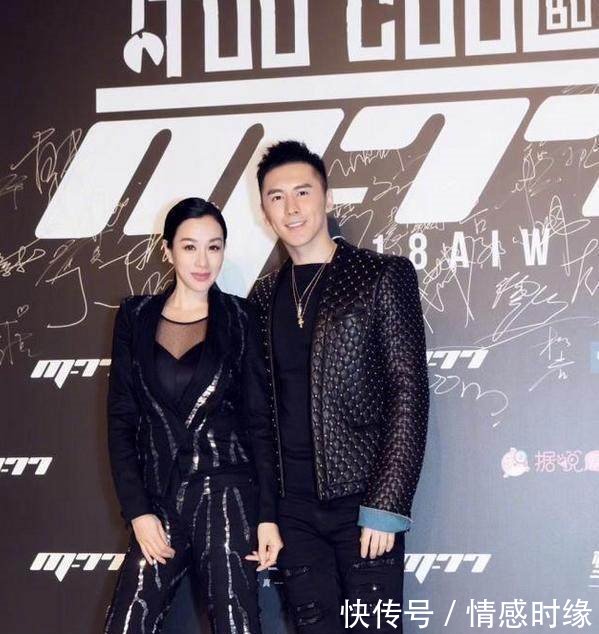 钟丽缇这身材太恨人了！皮衣完全扣不上扣子，难怪张伦硕无法自拔