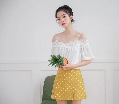  [网纱拼接连]夏季穿搭糖果色，时髦又清爽