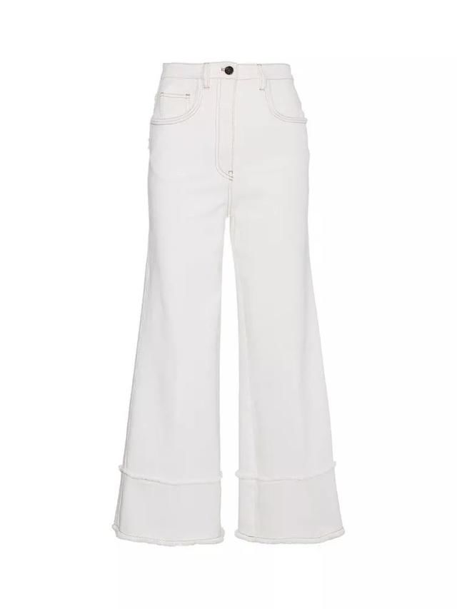 关于白色牛仔裤，这些是时尚博主没告诉过大家的搭配心机