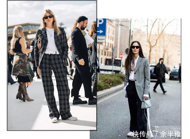 #时髦单品#西装外套的正确打开方式!get这些小技巧,轻松穿出时髦感!