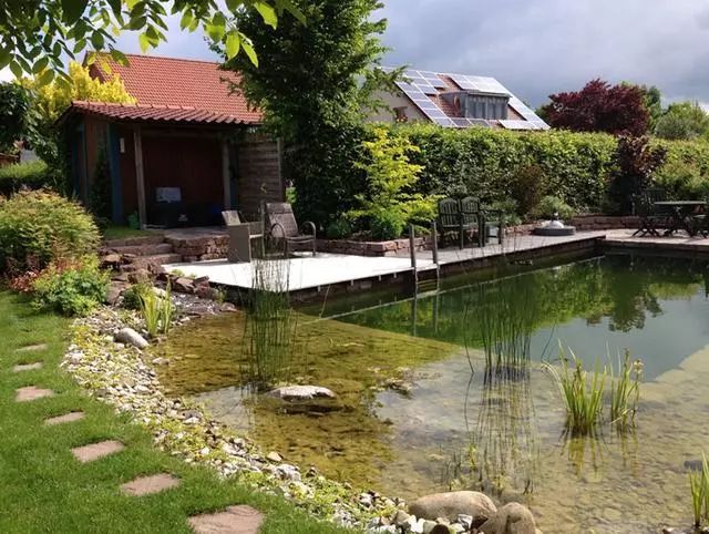 精选 | 32个别墅花园养鱼池设计方案