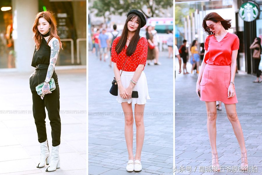 街拍:学会美女们的夏日穿搭，就能立马增加凉爽指数