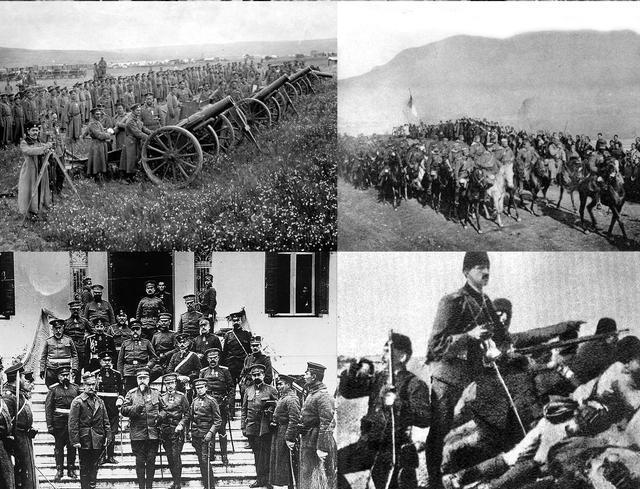  「战争」第一次巴尔干战争的终极战役：围攻奥斯曼帝国前首都埃迪尔内