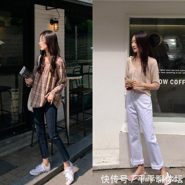  LOOK：超实穿的韩风穿搭LOOK，晚春走简约美路线，清新显气质！