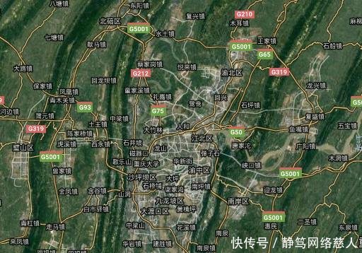 各大城市卫星地图, 成都最好看、北京密度最高
