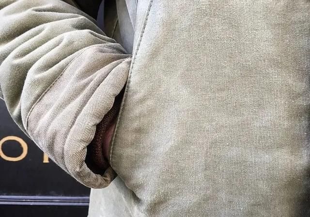  面料：复古迷最爱的军用面料Herringbone Twill