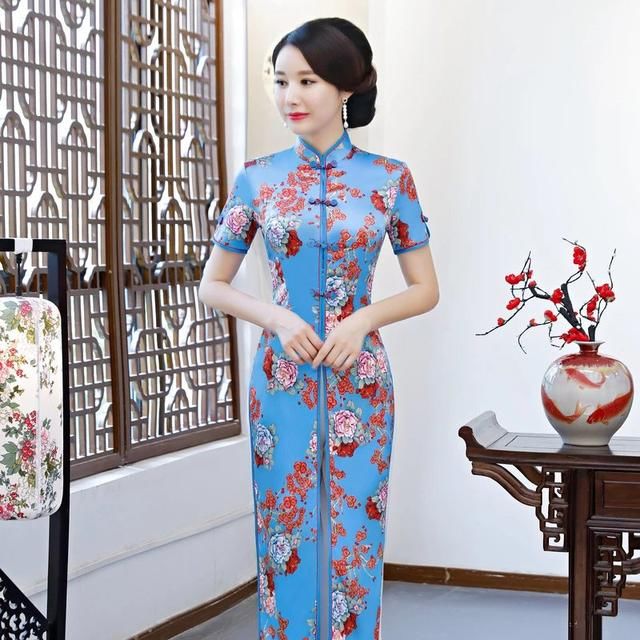 民族风两件套旗袍，妥妥气质，范儿十足！