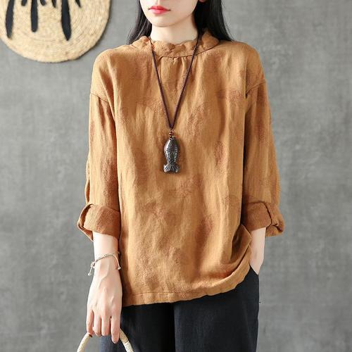 谁说棉麻越素越好看，瞧瞧下面这些棉麻装，洋气减龄又高雅，美爆