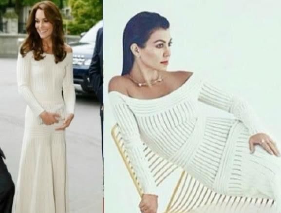 凯特王妃太会穿，各路明星和贵族都与她撞衫，梅根这次没有输！