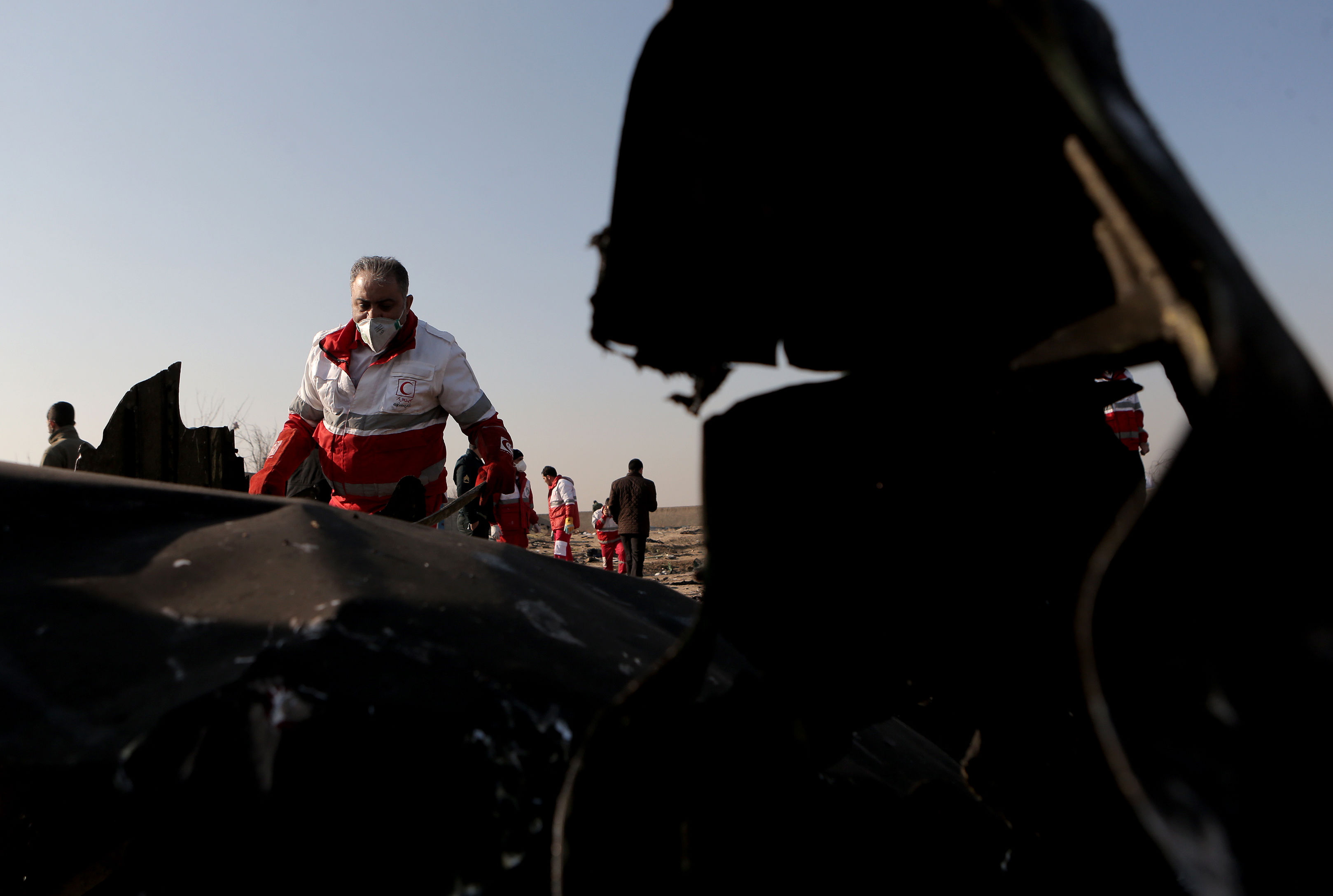 乌克兰客机在伊朗坠毁